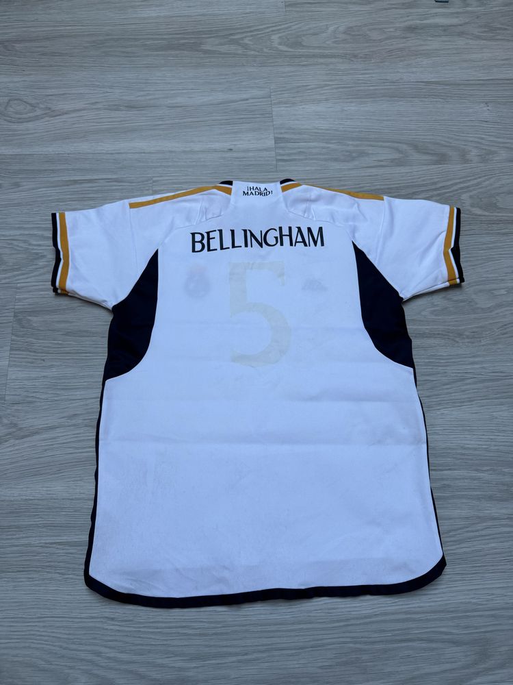 Komplet zestaw Real Madryt Bellingham bluzka krótkie spodenki