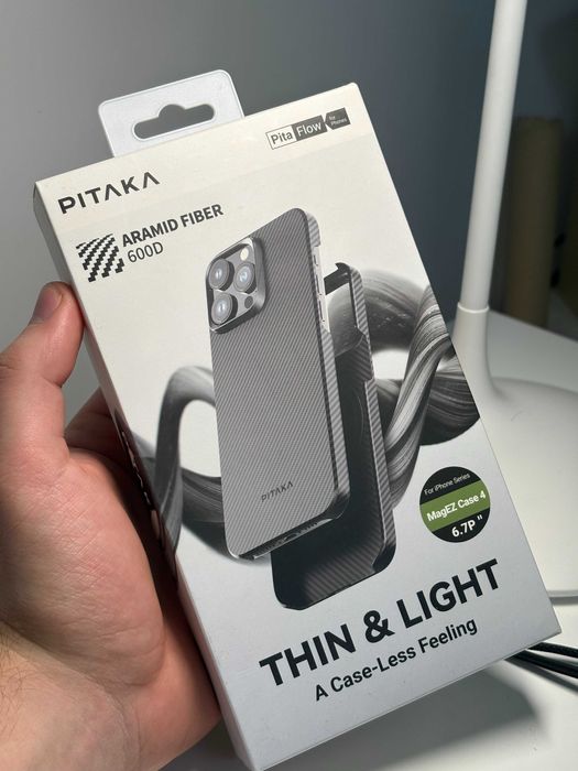 Чохол Pitaka MagEZ Case 4 для iPhone 15 Pro Max, Гарний стан