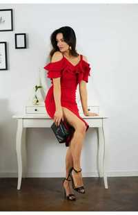 Sukienka hiszpanka czerwona [Laura]
