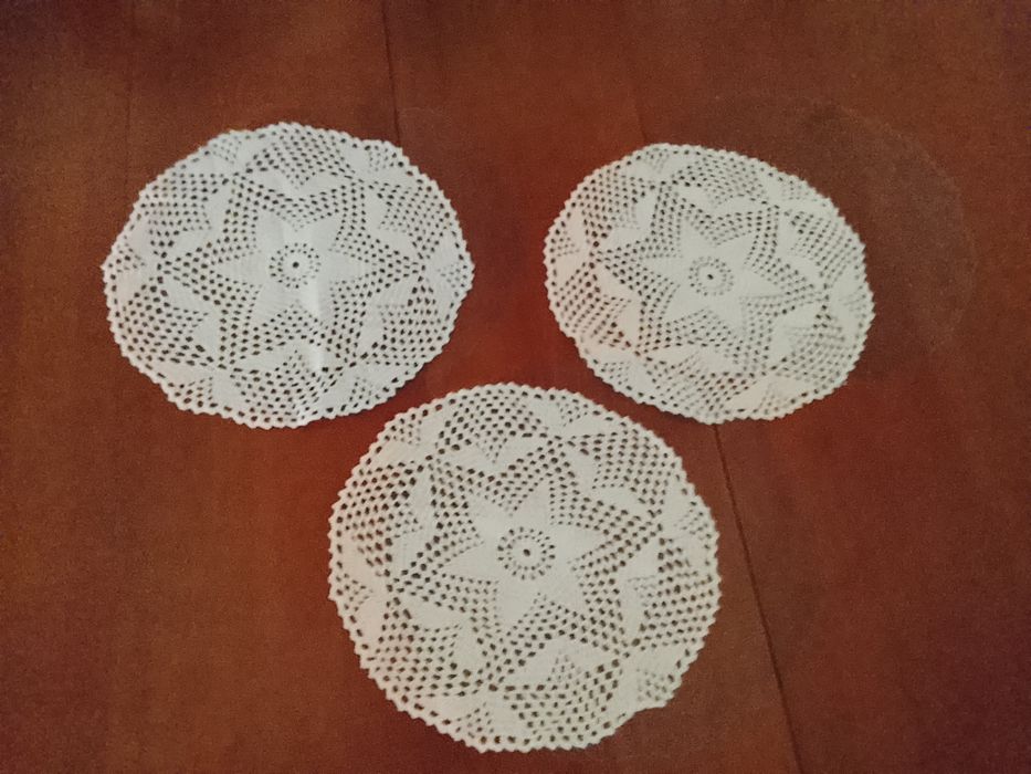 Conjunto de três naperons