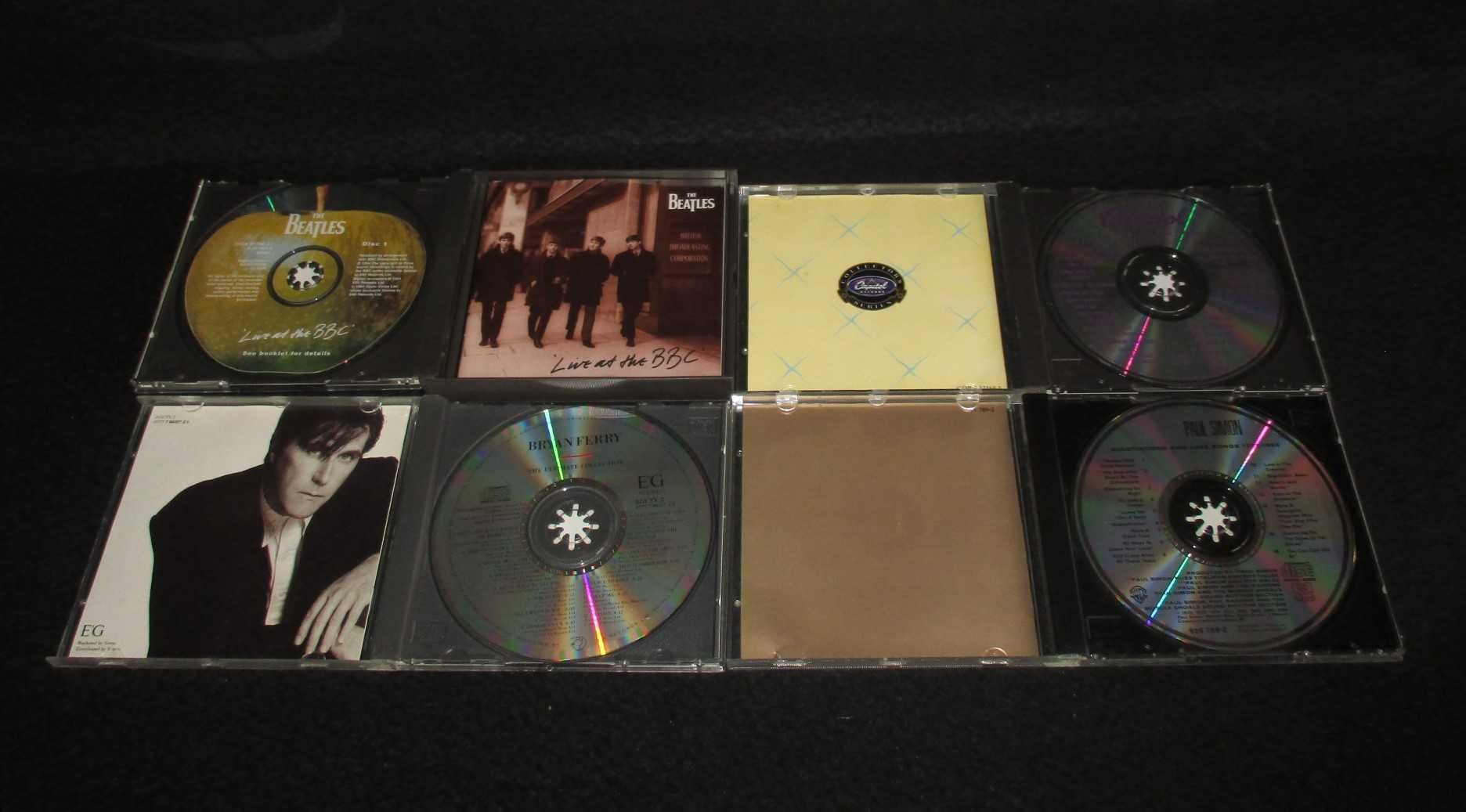 Conjunto de CD's Beatles Sinatra Paul Simon