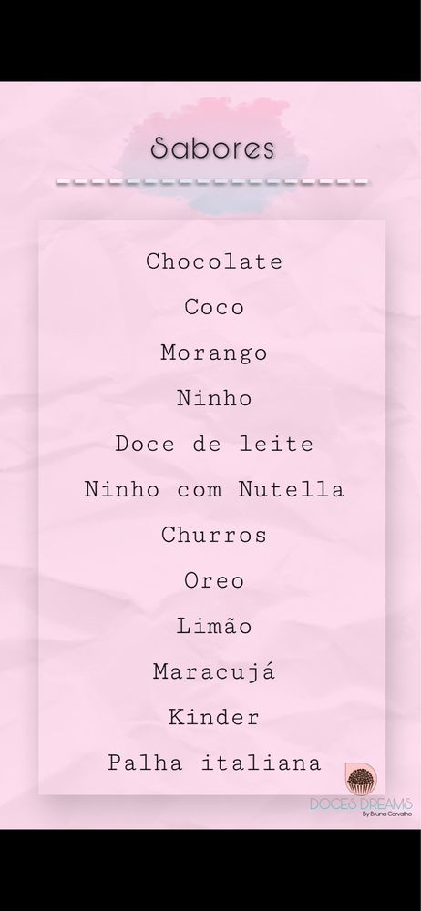 Brigadeiros diversos