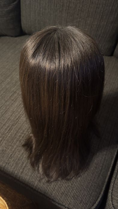 СРОЧНО Парик из натуральных женских волос НЕ ОДЕТ НИ РАЗУ