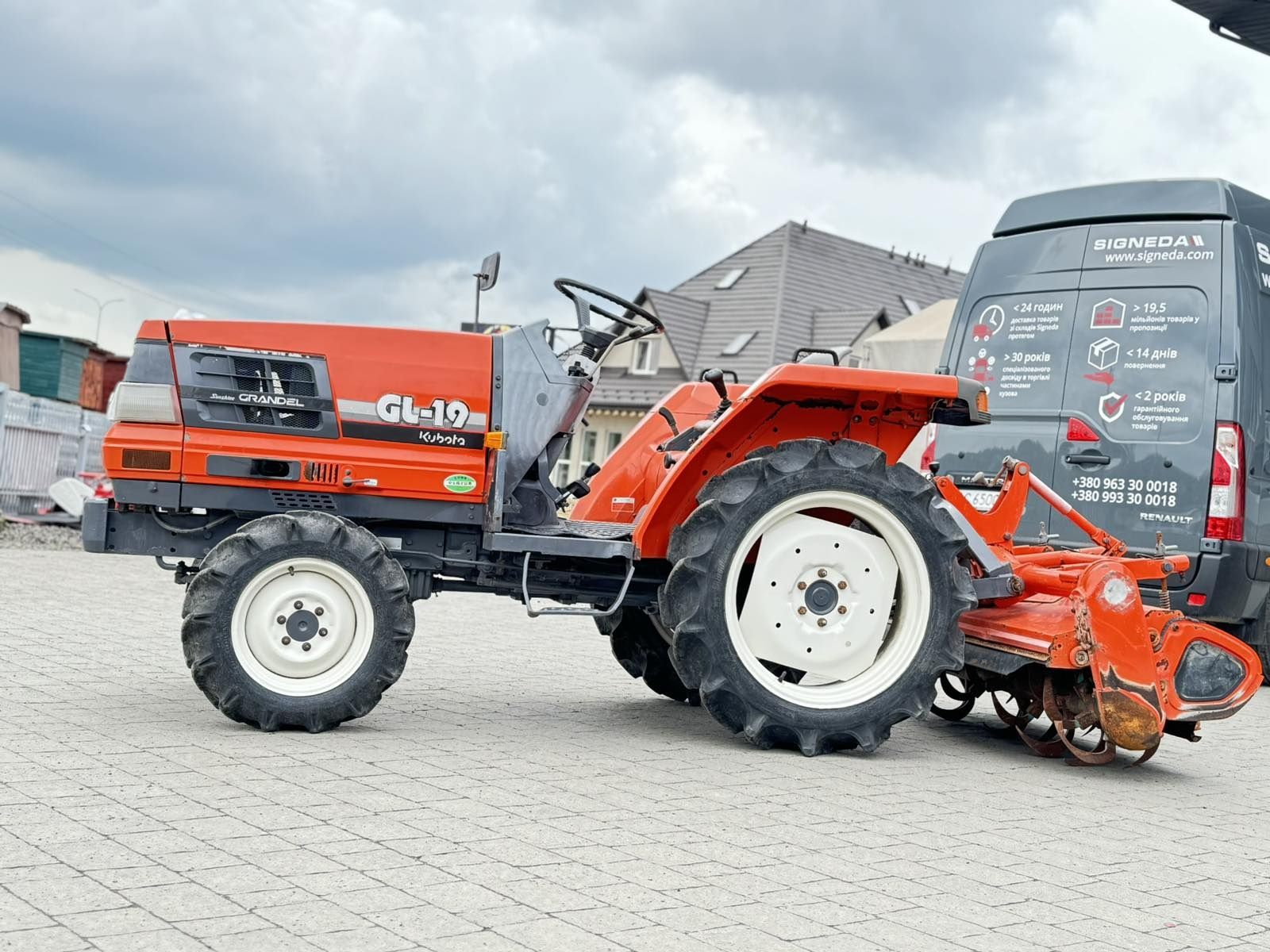 Міні трактор Кубота GL19 Kybota GL19