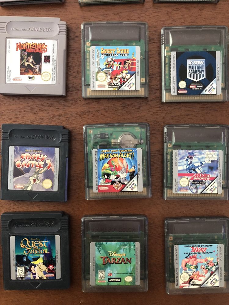 Vários Jogos GameBoy - Tetris, Tennis, etc (lista na descrição)