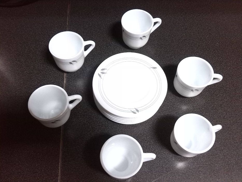 Conjunto de Chávenas de café