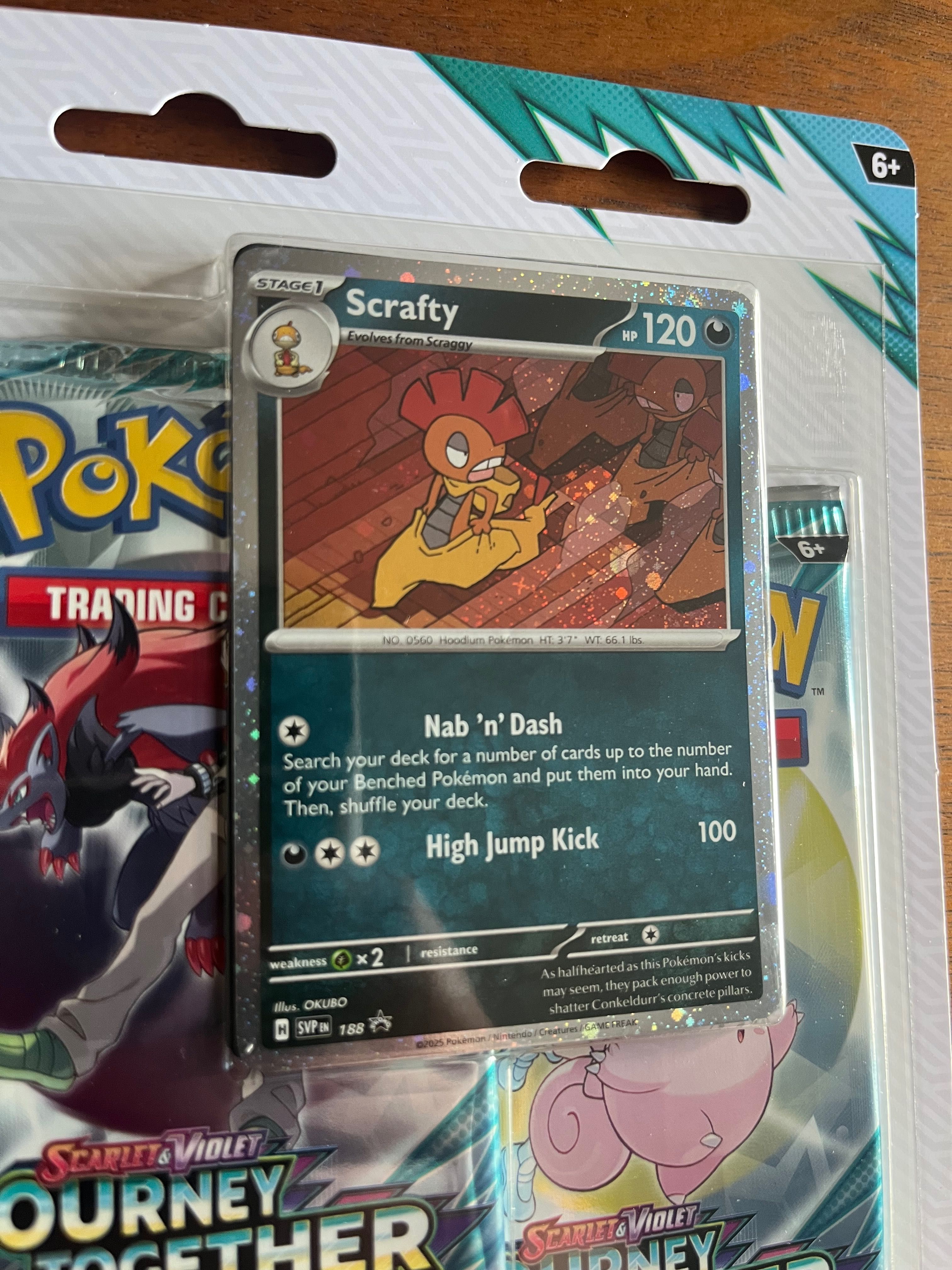Pokémon “Journey Together” 3-pack Blister