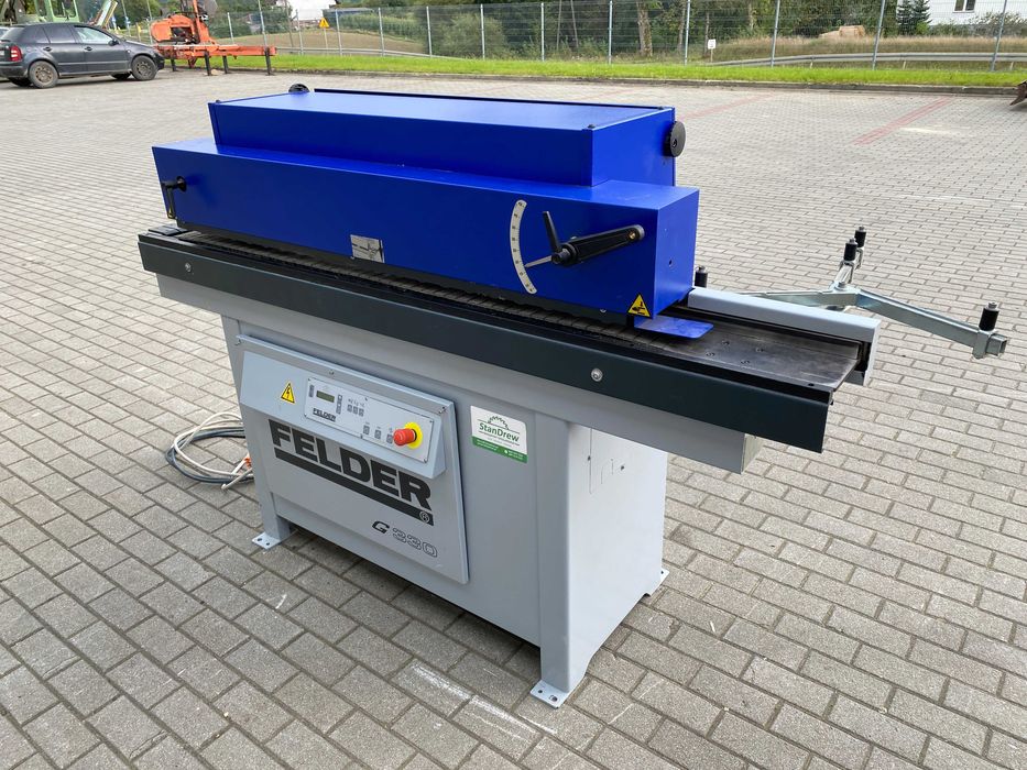 Okleiniarka Felder G 330 z cykliną, gąsienicą