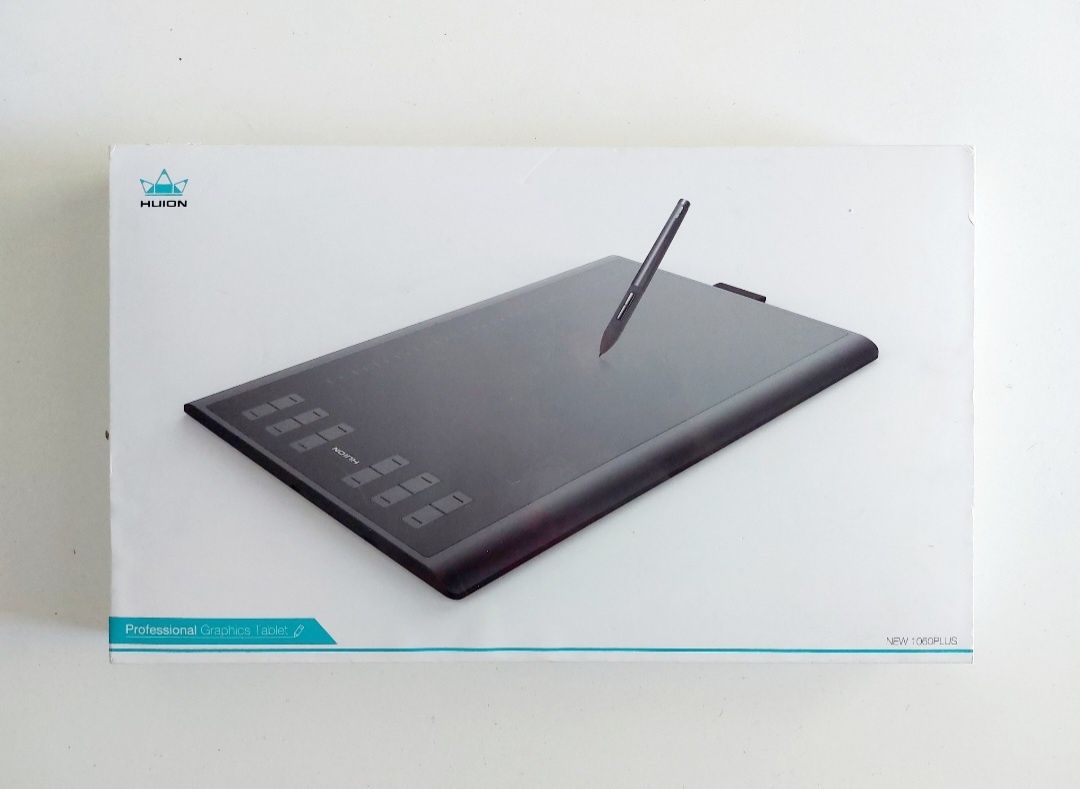 Nowy tablet graficzny huion 1060 plus