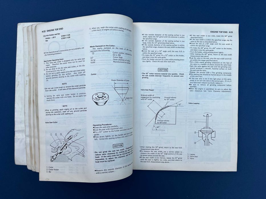 Livro Kawasaki 454LTD service manual