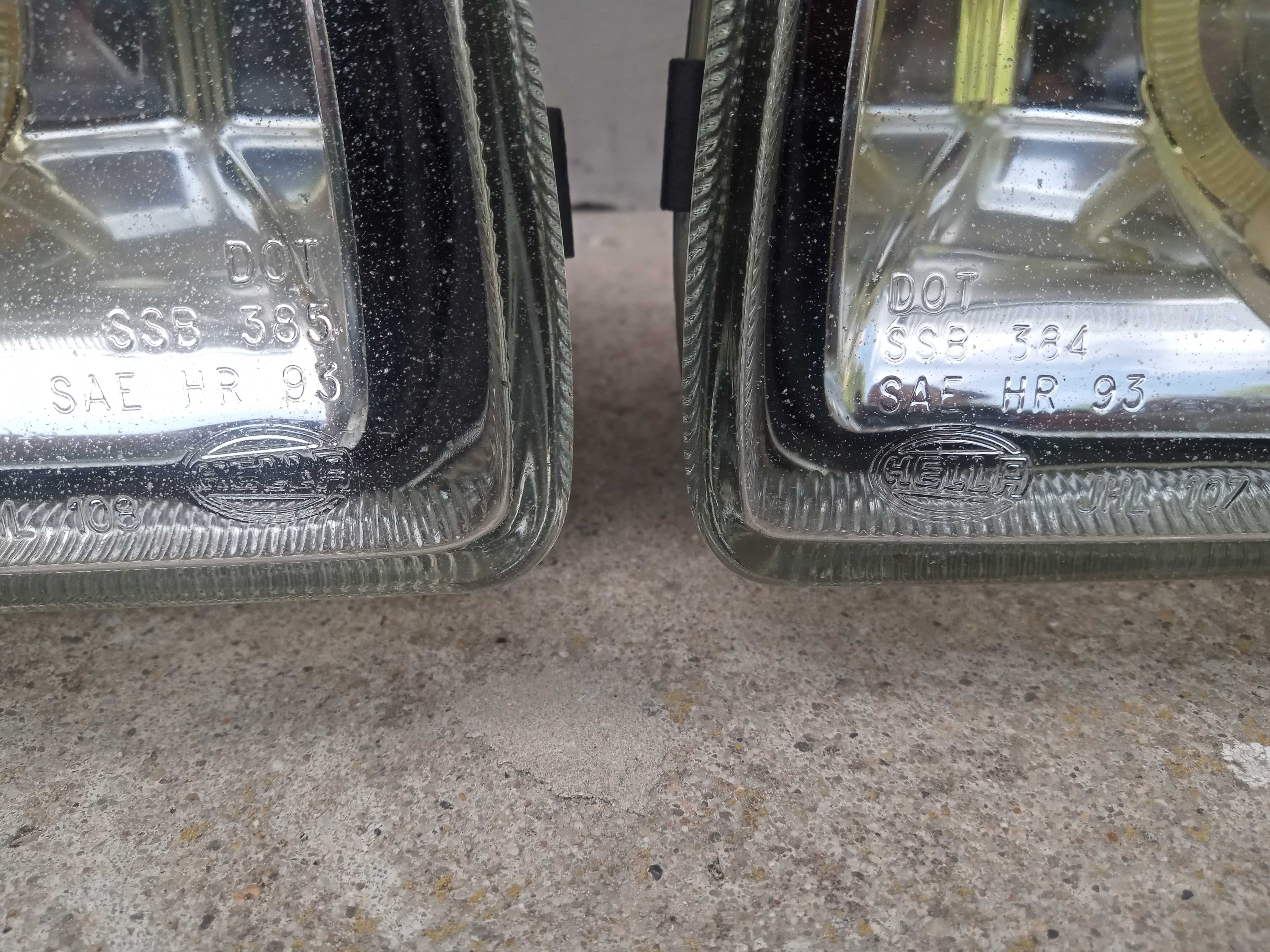 Lampy reflektory soczewki + ringi Hella Celis Xenon BMW E36 RARYTAS