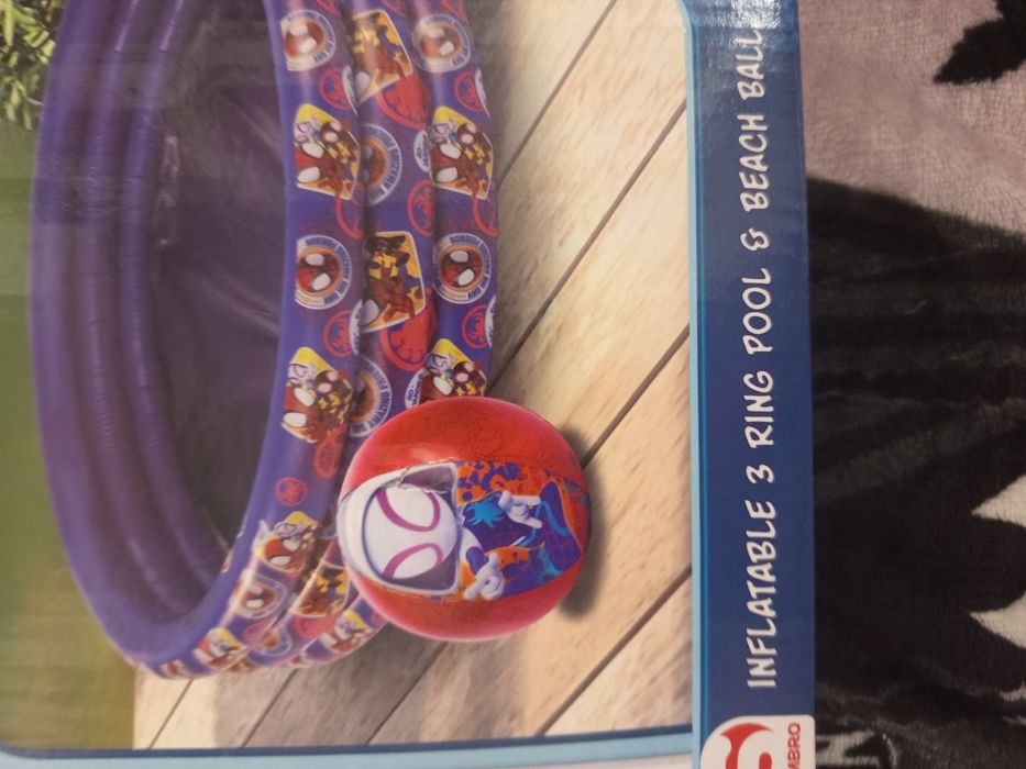 Basen i piłka nowe Spiderman 3+