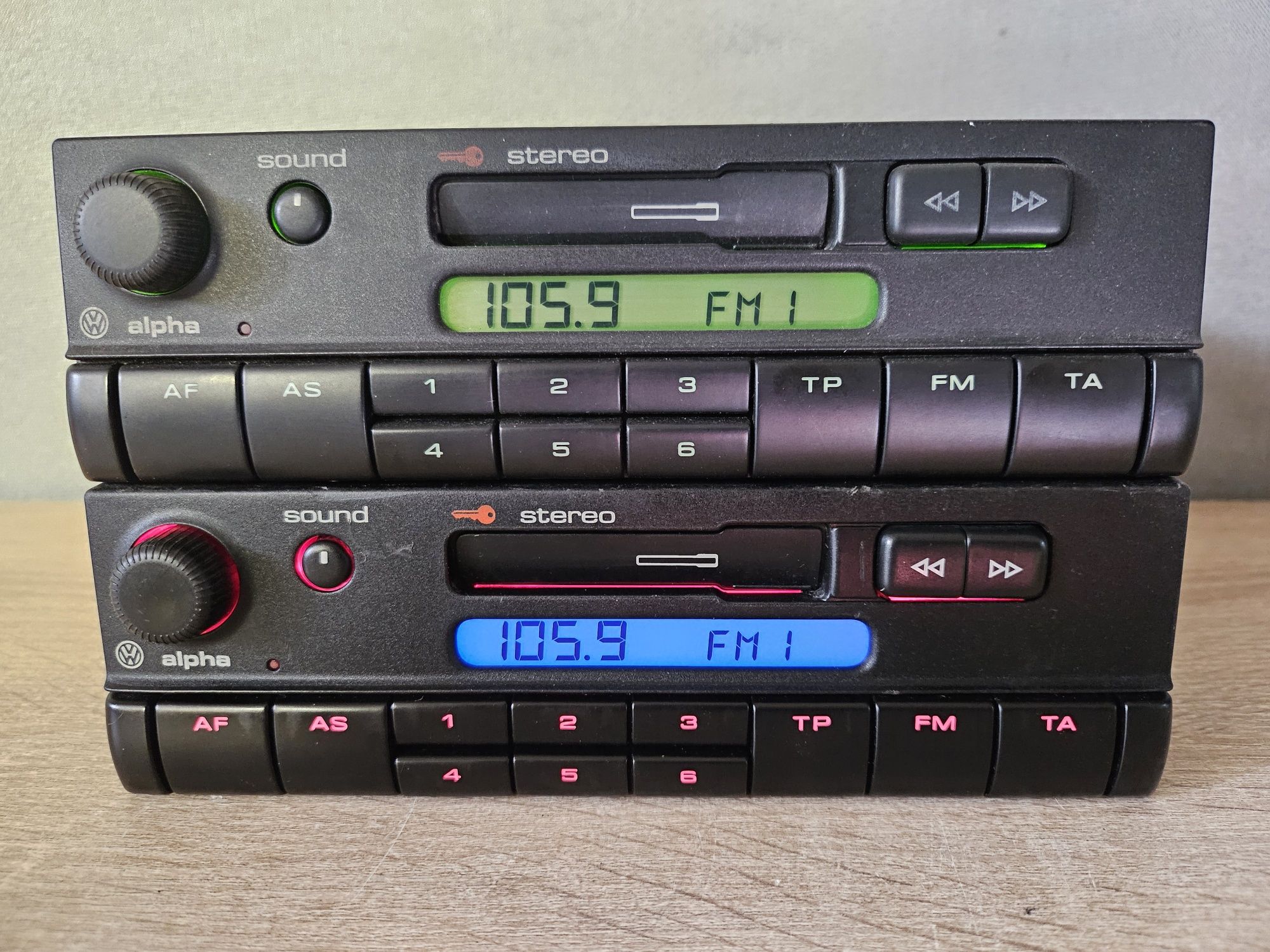 Radio samochodowe Alpha CC VW Volkswagen Golf transporter Passat + kod