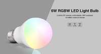 Розумна лампочка 6W, E27, RGBW Smart LED лампа, 2700К + RGB