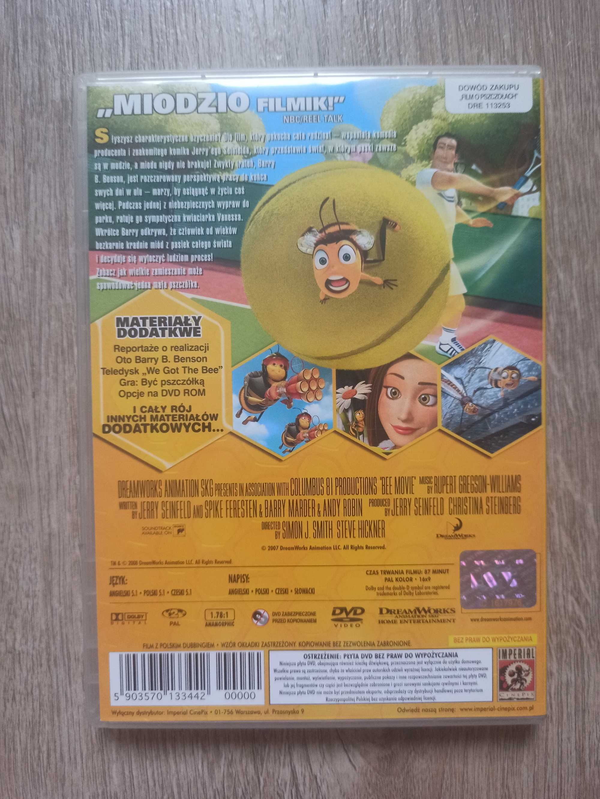 Film o pszczołach (DVD)