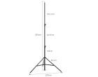 Набір постійного світла Godox LA150D KG1 Solo Kit