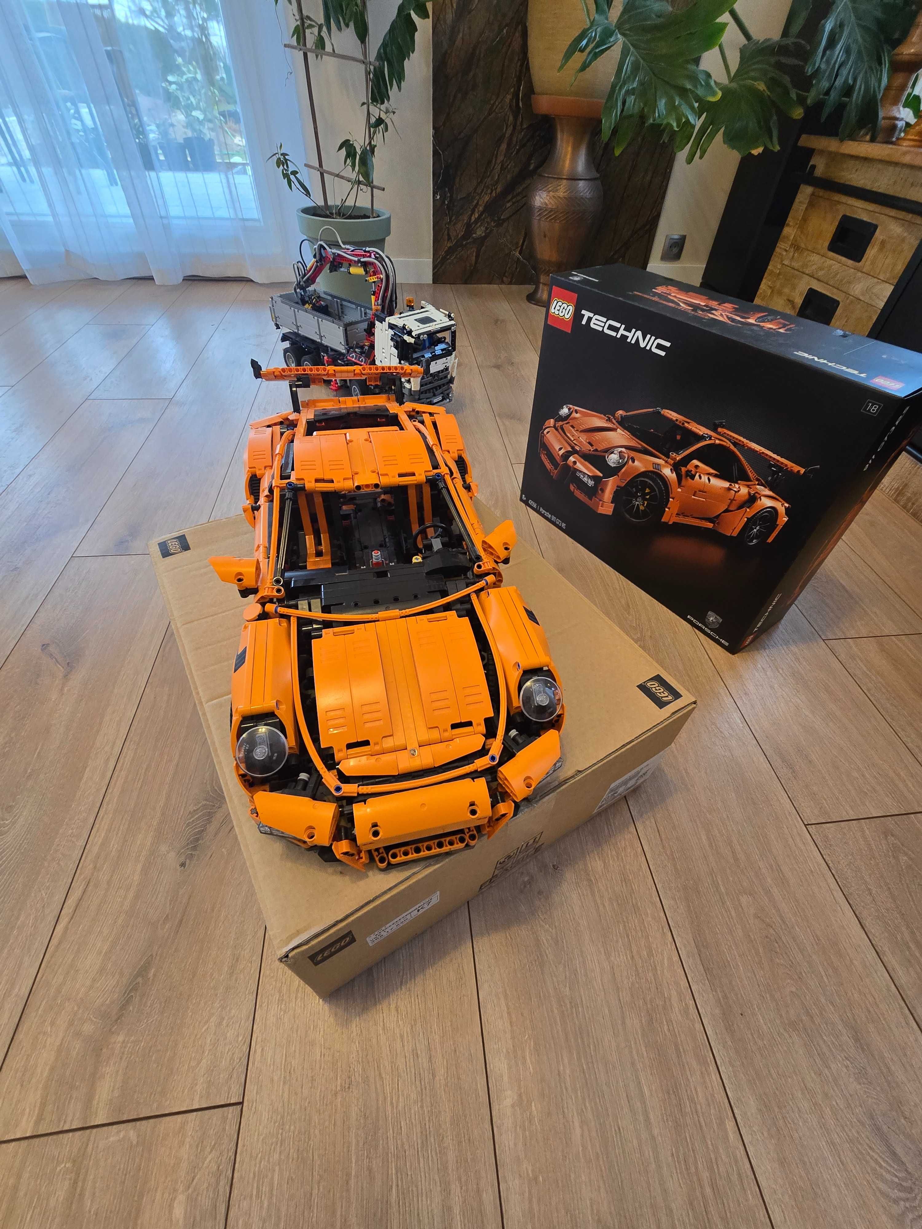LEGO Technic Porsche 911 GT3 RS 42056  Mercedes Arocs HDS