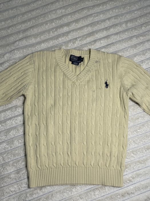 Светр Polo оригінал бежевий