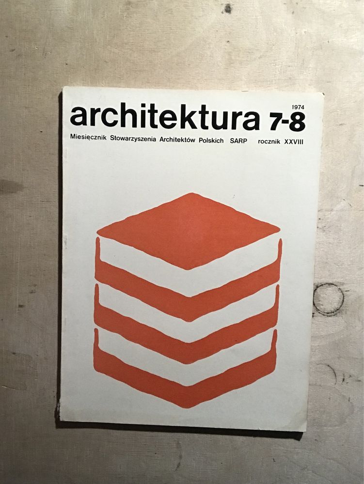 Architektura miesięcznik SARP 1974 i 1975 rok