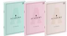 Zeszyt A4/60k kratka Academy Pastel (5szt) Interdruk folia,295x210 mm