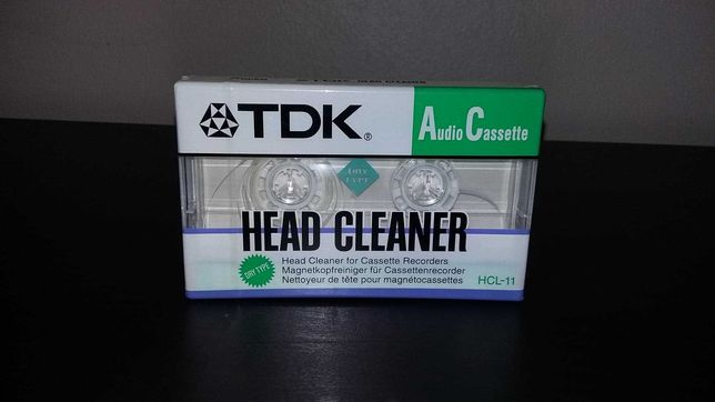 Casssete TDK Head Cleaner - Nova/Selada