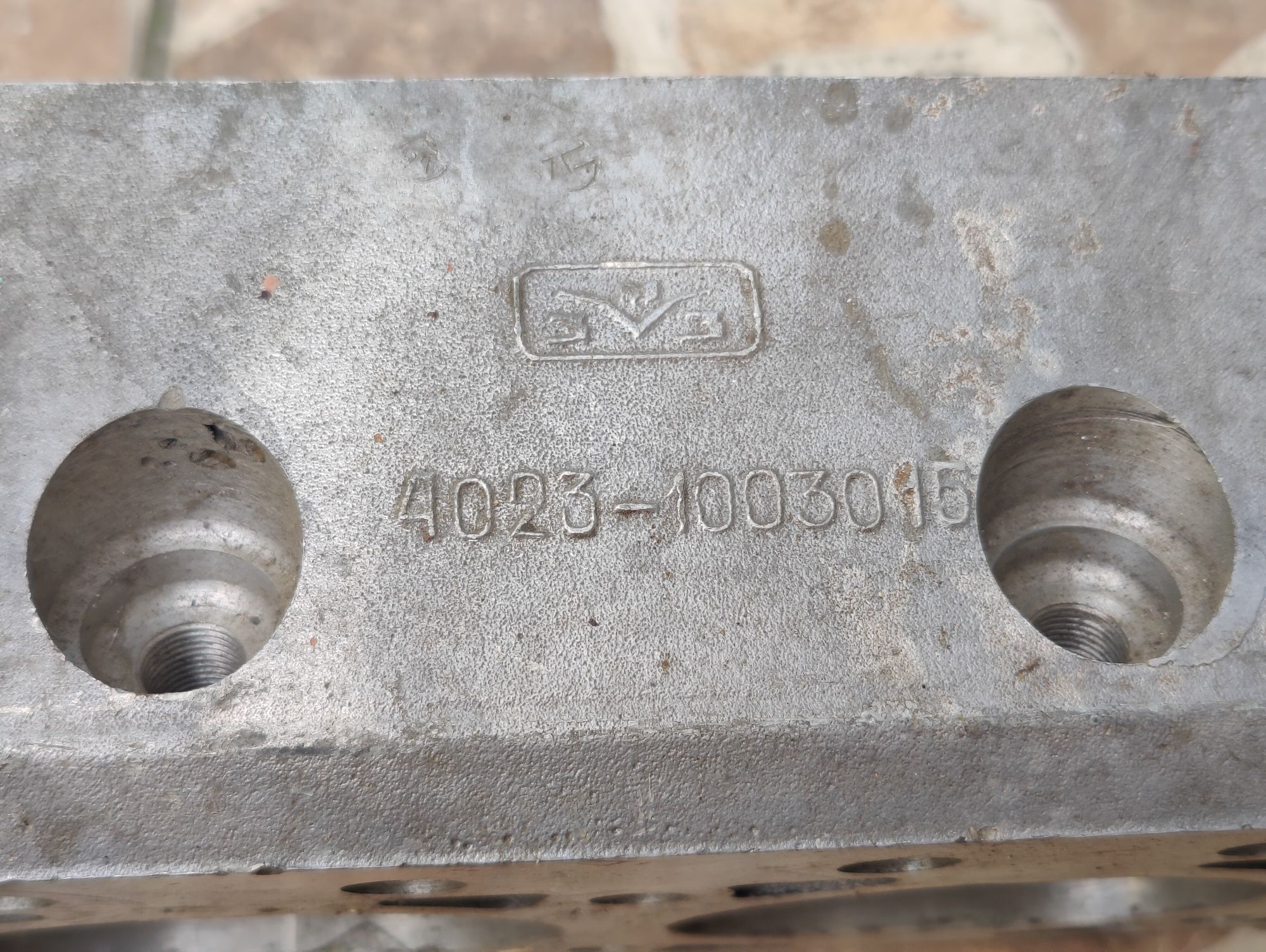 Головка блока цилиндров/ форкамерный двигатель/ газ 31029 /Волга