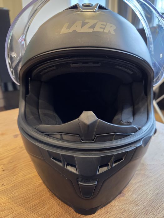 Kask motocyklowy lazer rozmiar S + intercom