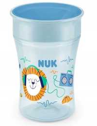 Kubek niekapek NUK Magic Cup 360° 230 ml niebieski