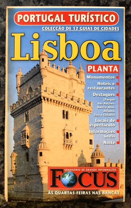 Portugal Turístico (Guias de Braga, Vila Real, Tomar e Lisboa)