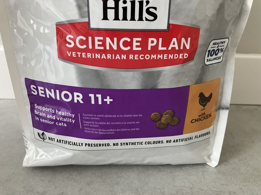Hill’s Science plan Senior 11+ kot 3kg