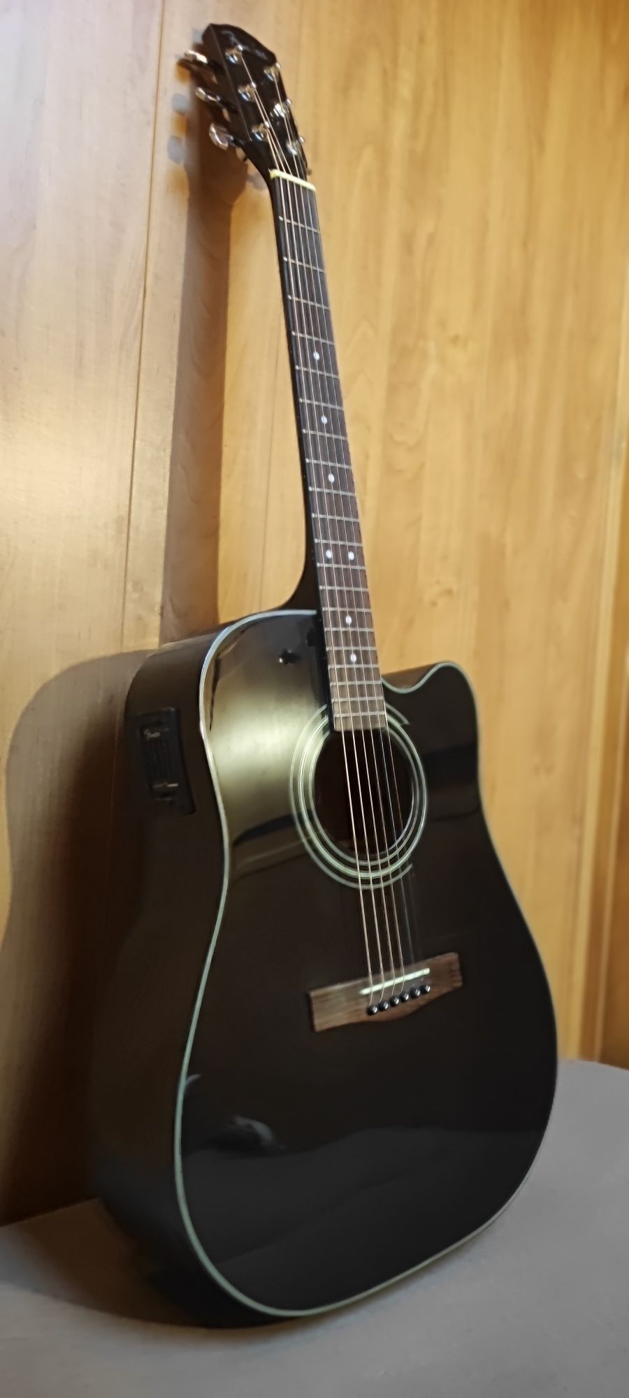 Gitara elektro akustyczna Fender DG 20CE BLK