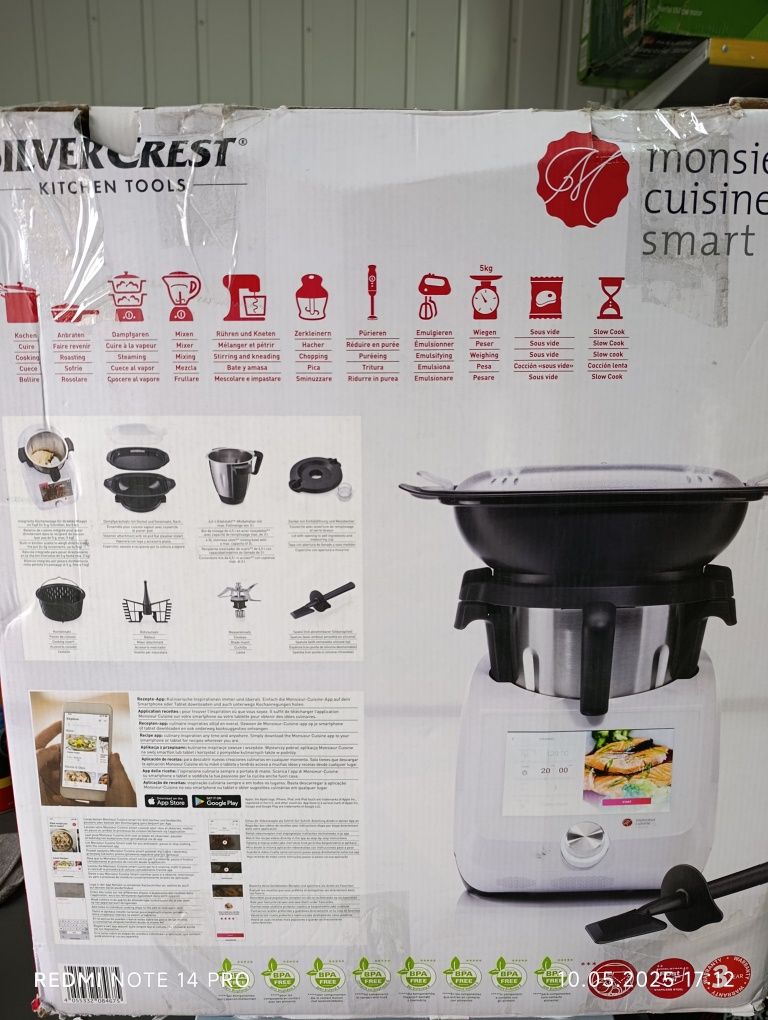 Робот комбайн SilverCrest Monsieur Cuisine Smart