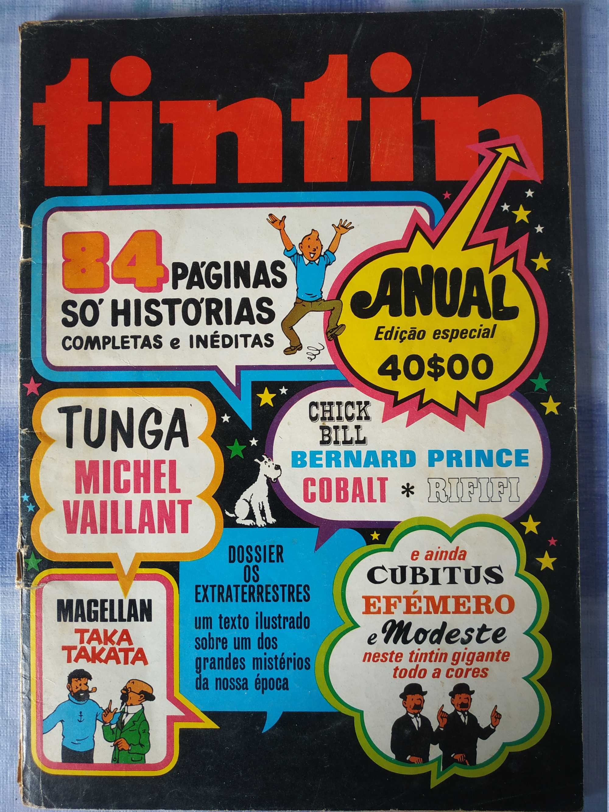 Revista Anual Tintin n.º 1, 2 e 3