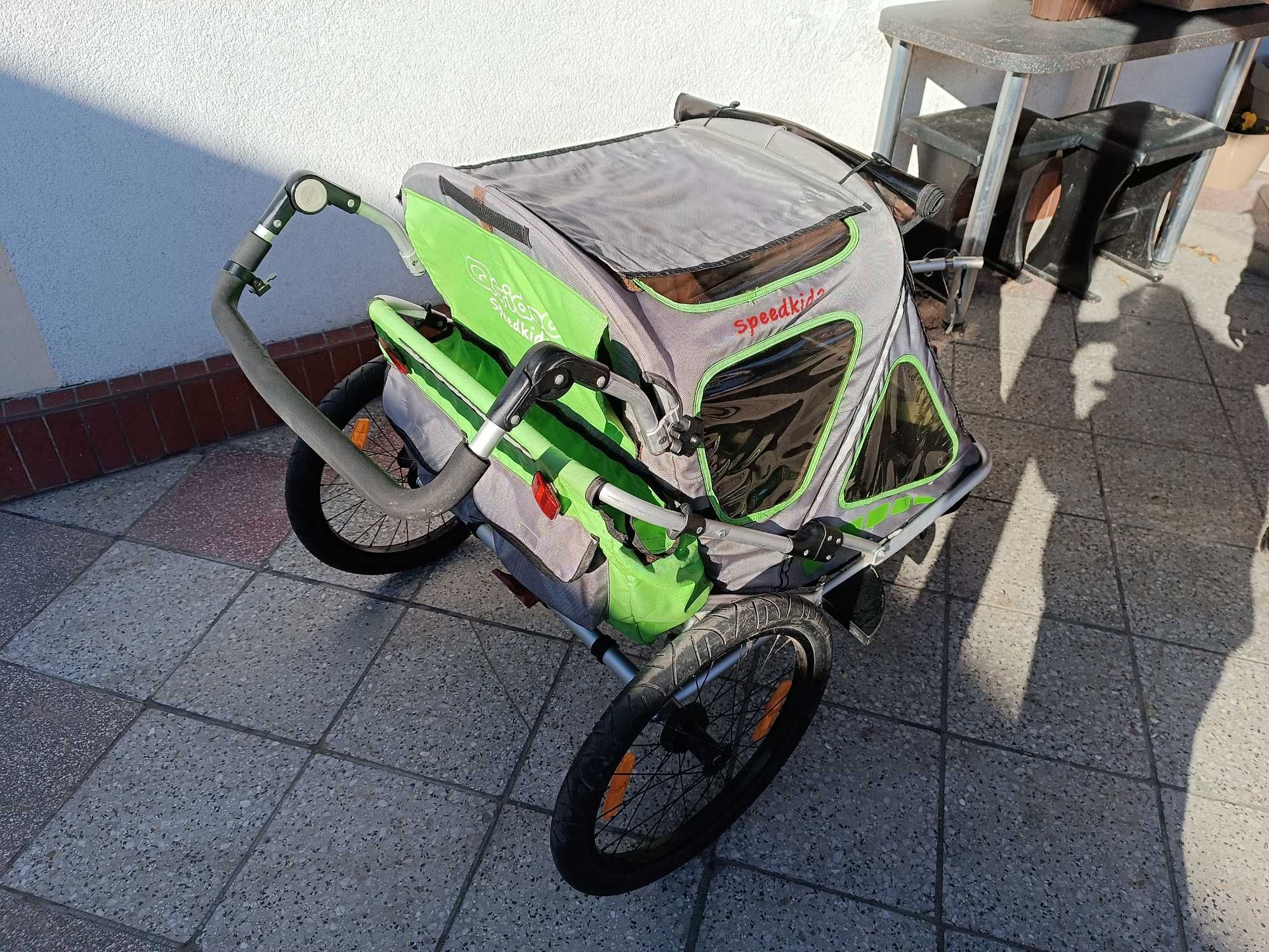 Przyczepka rowerowa Qeridoo Speedkid 2