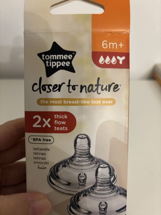 Tetinas Tommee Tippee Novas, Nunca usadas