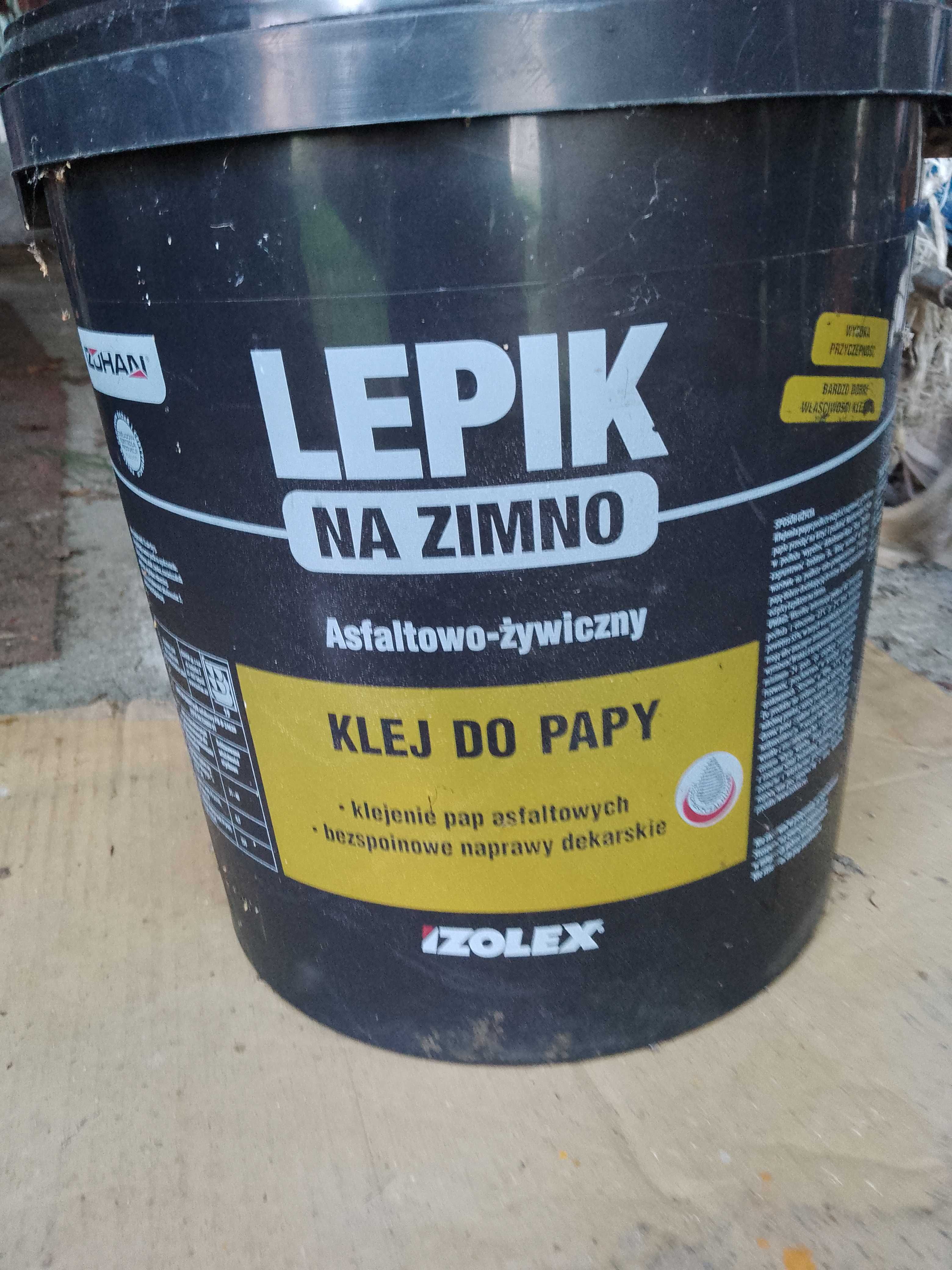 Lepik na zimno klej do papy Izolex