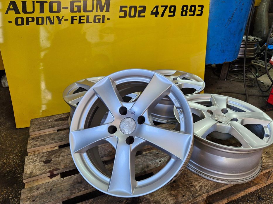 Alufelgi 4x108 16 Citroen C2 C3 C4 Berlingo Peugeot 307, 308,207 Opel