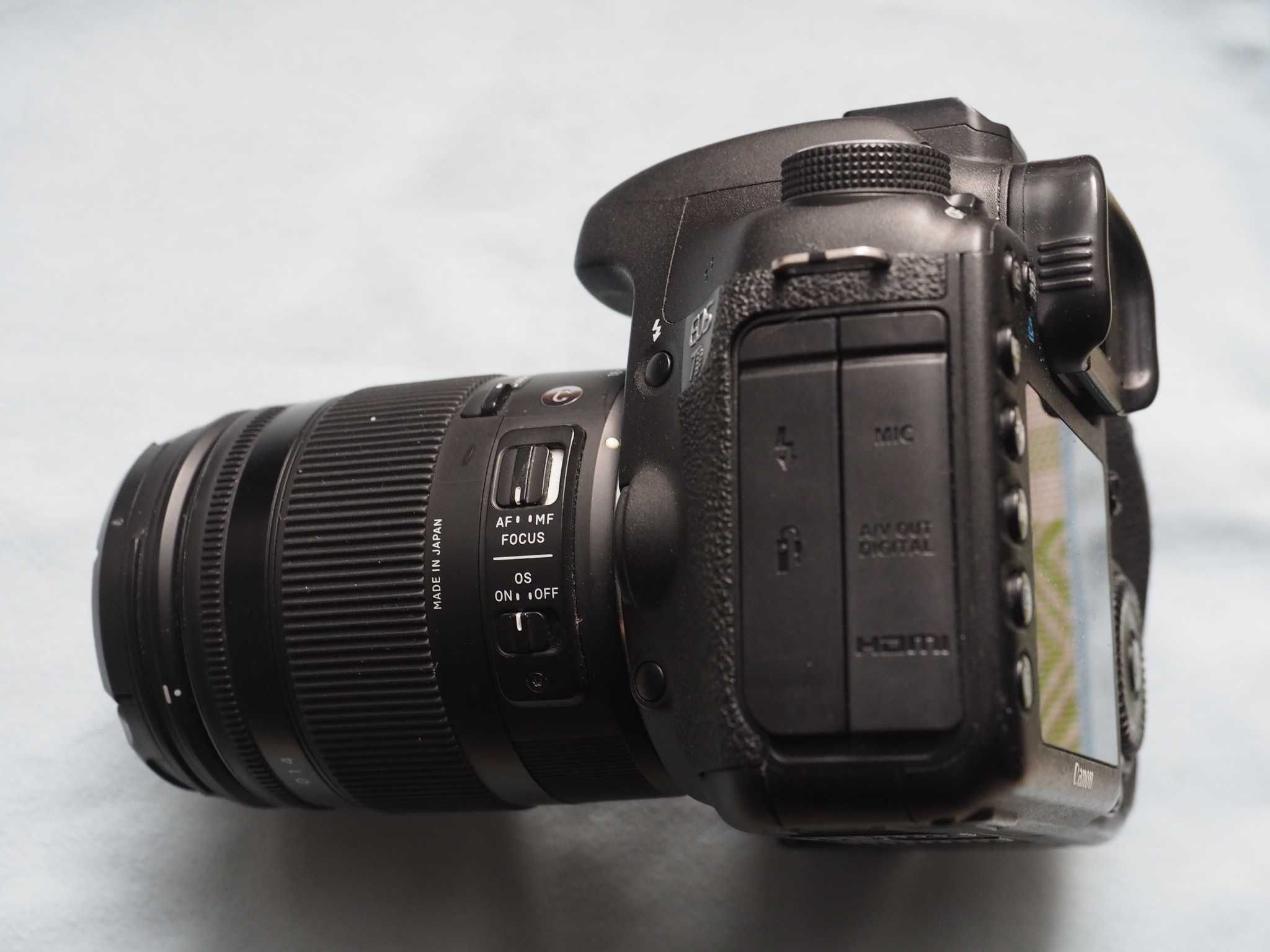 Canon EOS 7D mk I  + Sigma 18-200mm f3.5-6,3 DC HSM Conterporary
