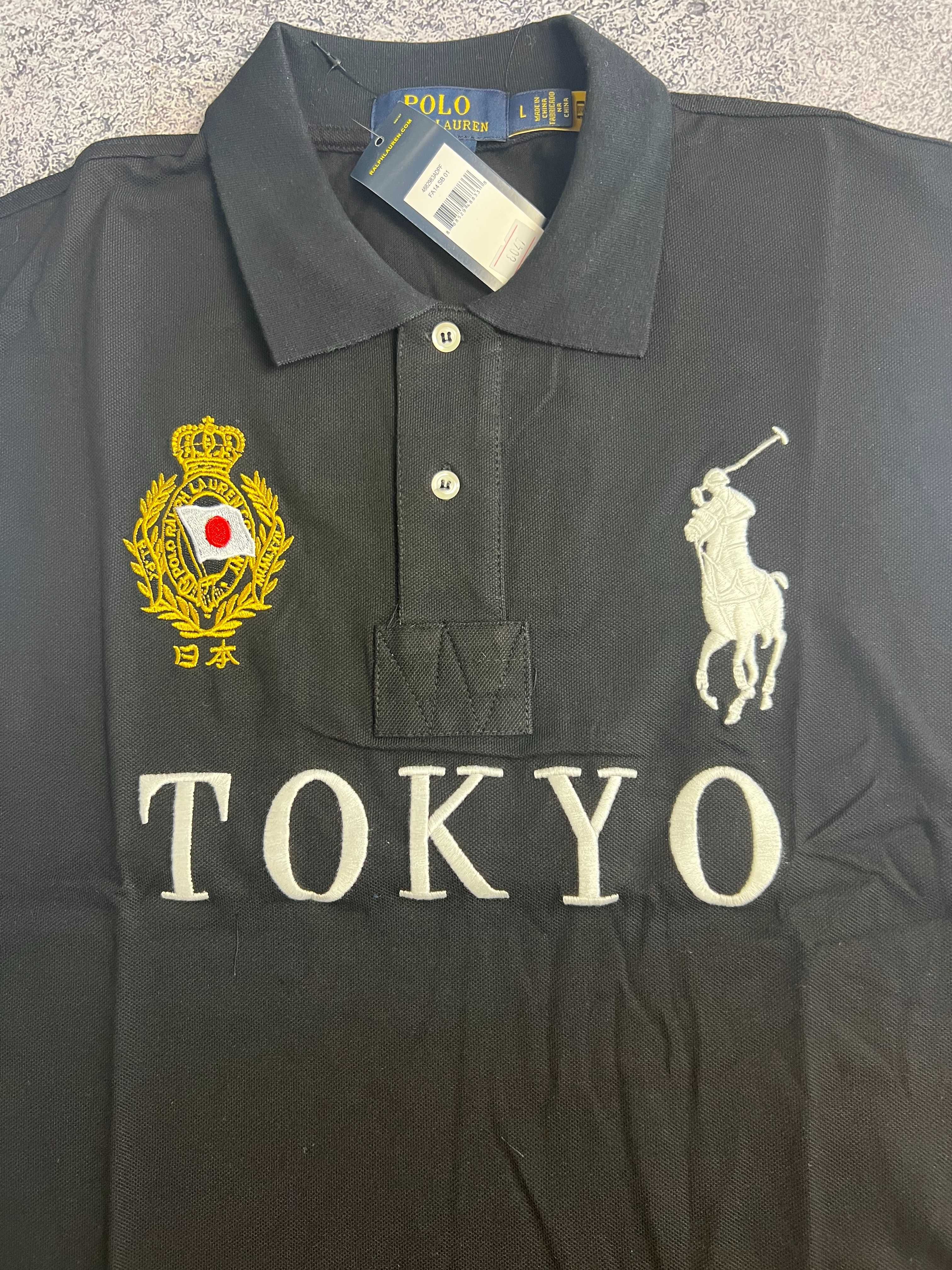 В УКРАЇНІ! Футболка Polo Ralph Lauren "TOKYO" | M L