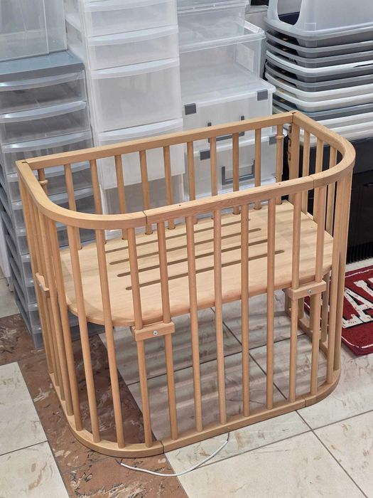 NOWE Łóżeczko Dostawne 3w1 Boxspring Comfort Plus babybay 3 kolory