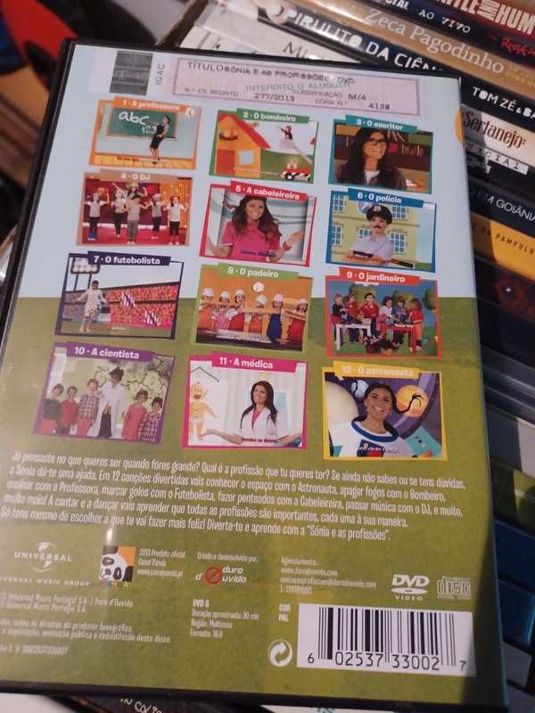 Dvd musica infantil , 5€ cada