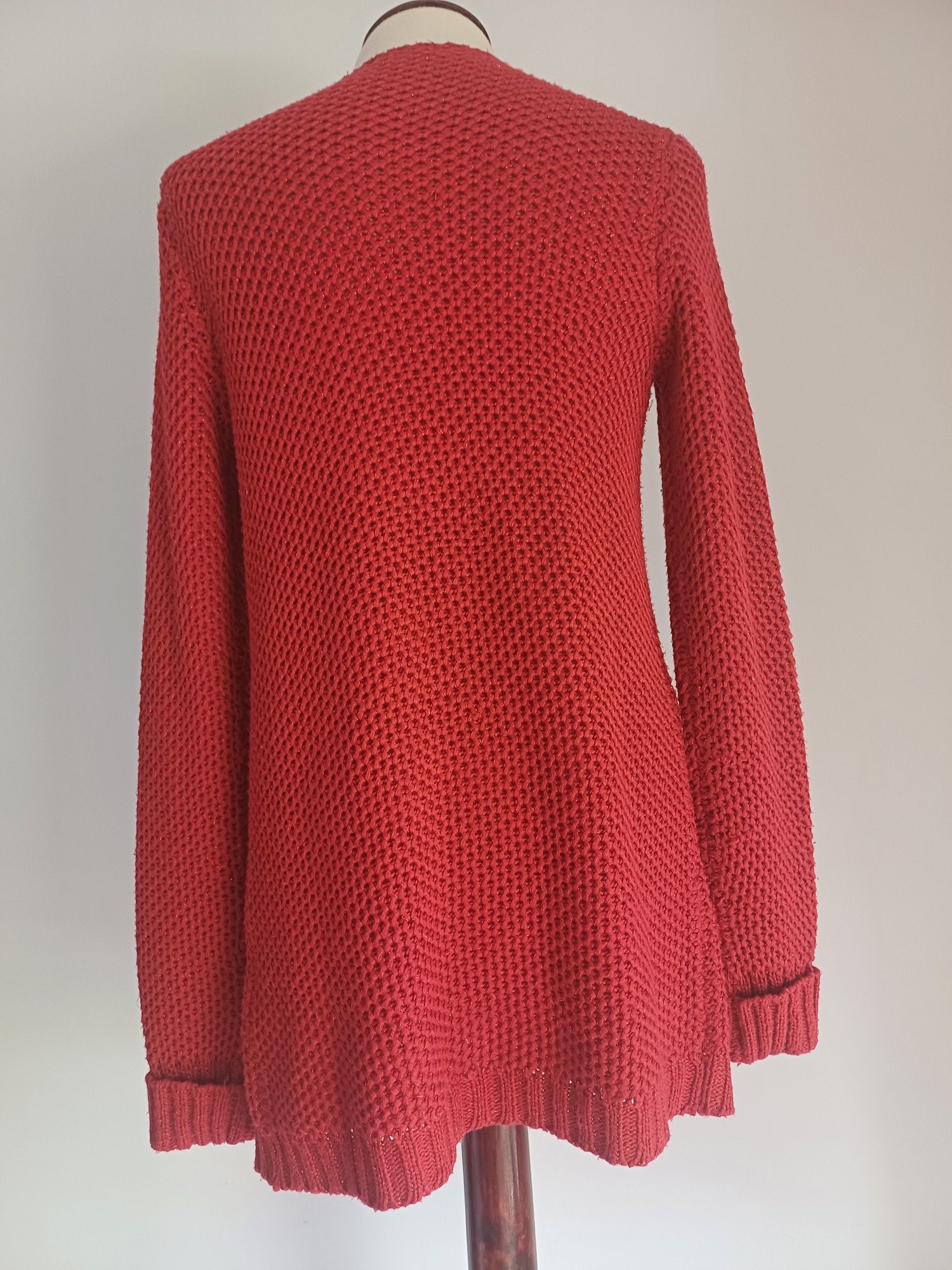 Casaco malha vermelho