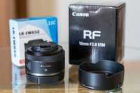 Nowy Obiektyw Canon RF 16mm F2.8 STM + Osłona EW65C FV23% + gw 24mce