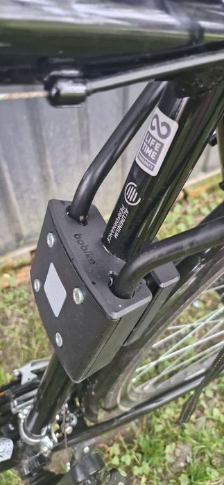 BOBIKE Fotelik rowerowy Exclusive Maxi PLUS 1P rama safari chick