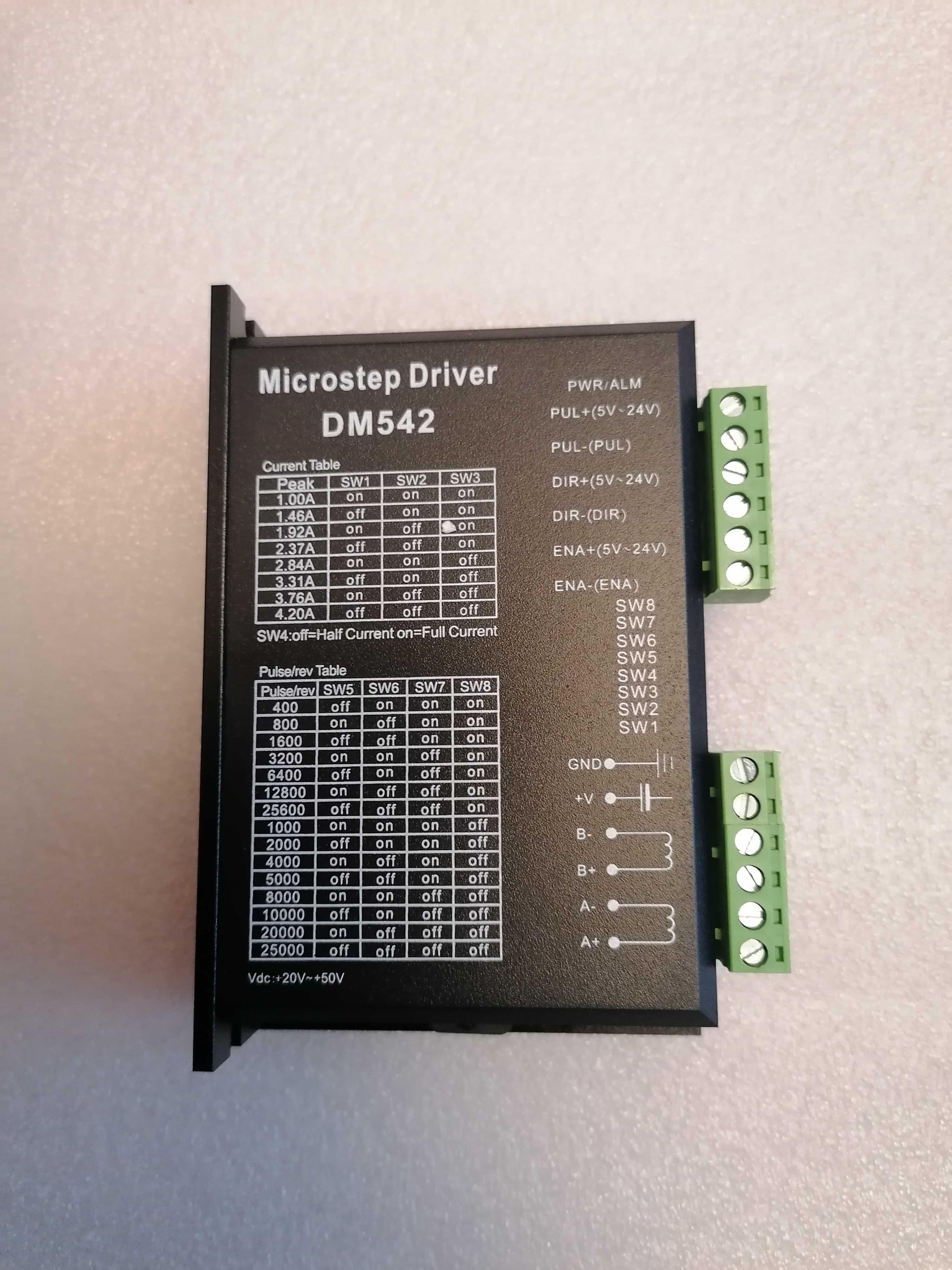 Zestaw CNC 4 osie NEMA 23 3Nm frezarka ploter plazma