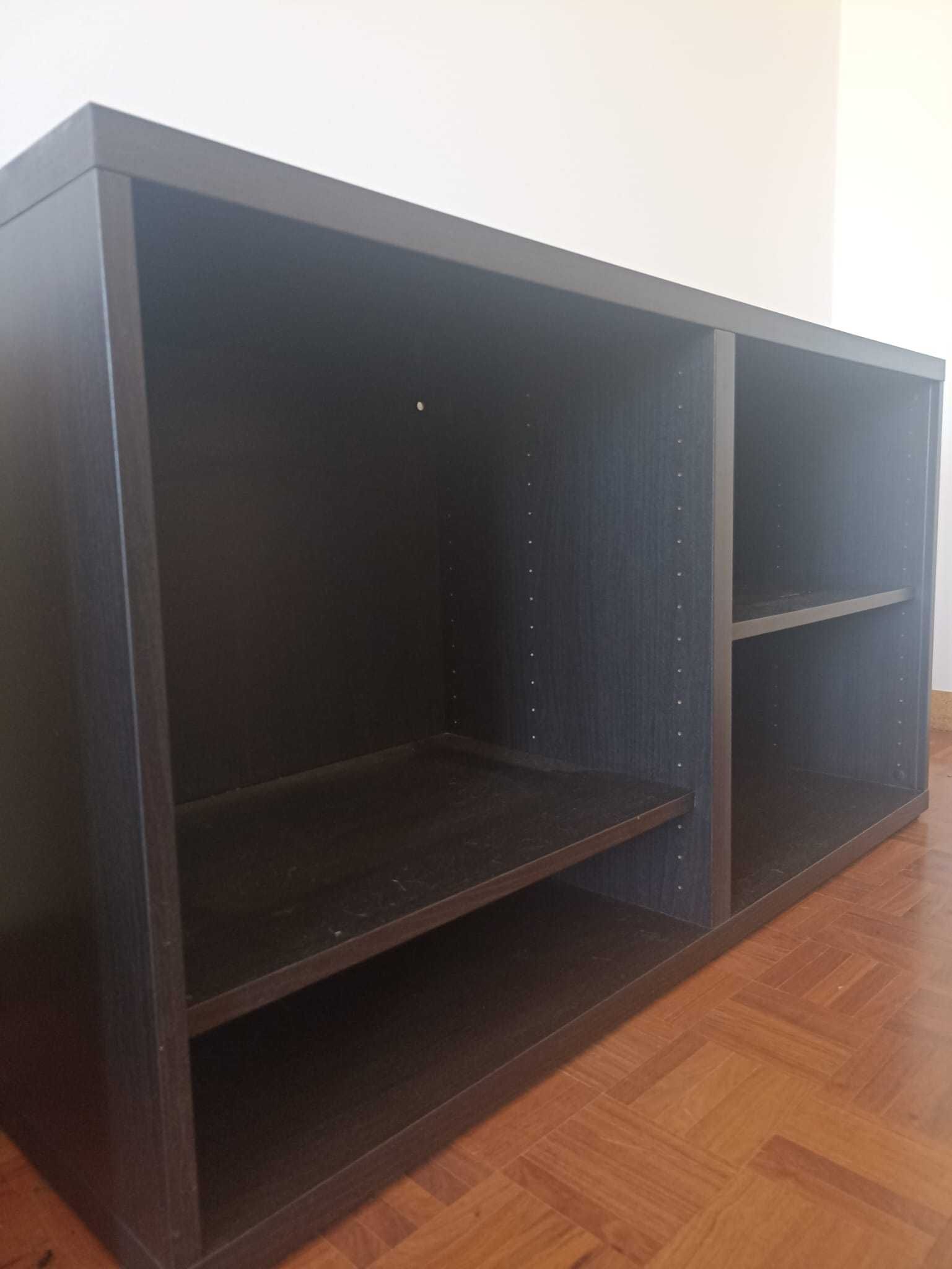 Aparador BESTÅ preto