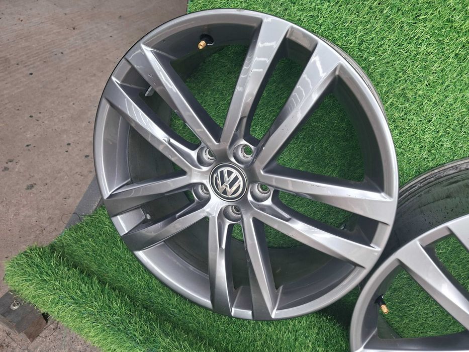 [A123] ALUFELGI 18 5x112 ORYGINAŁ VW GTI,Golf VI,VII,VIII,Touran,Caddy