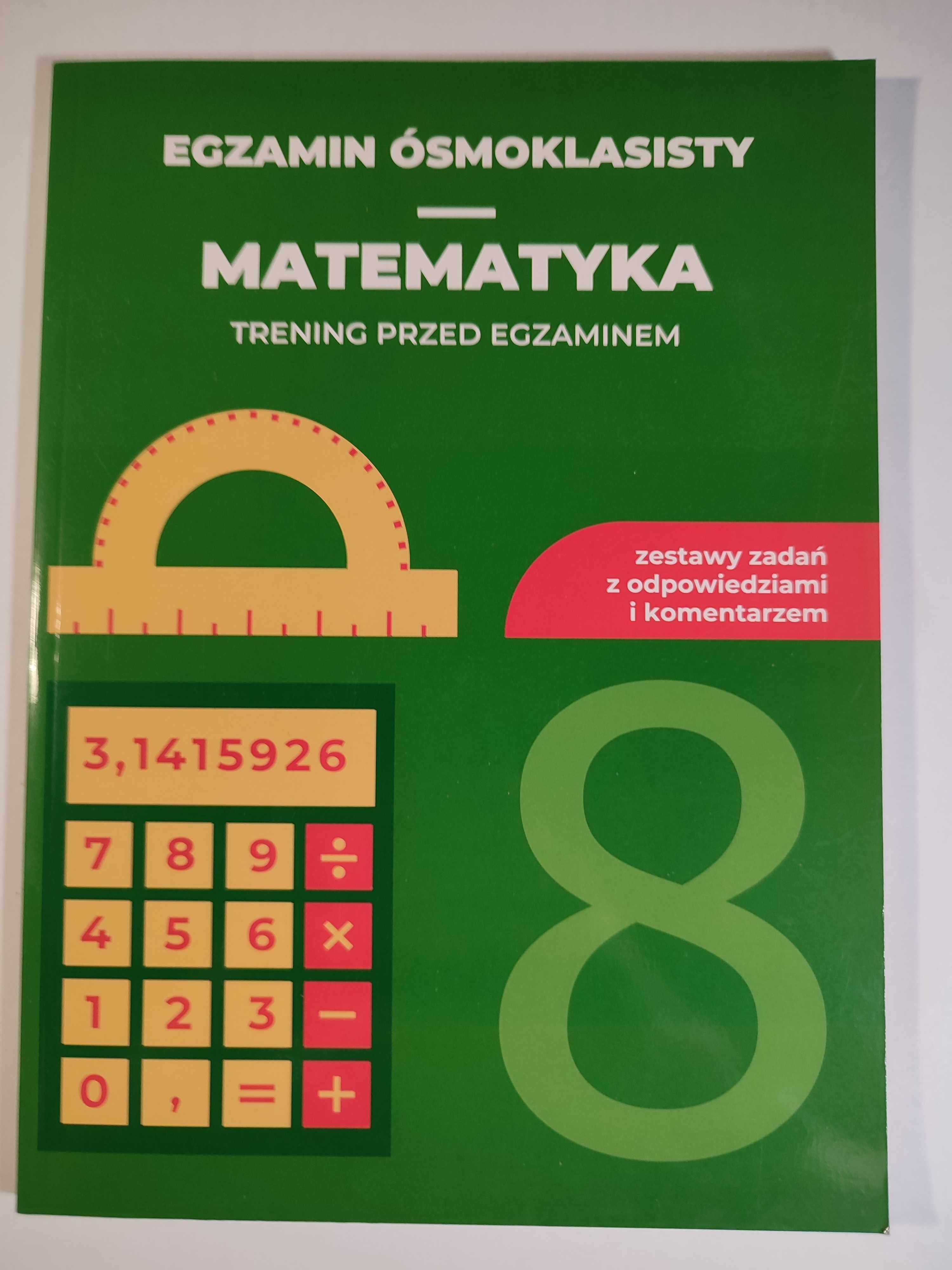 Testy egzamin ósmoklasisty (język angielski, polski, matematyka)