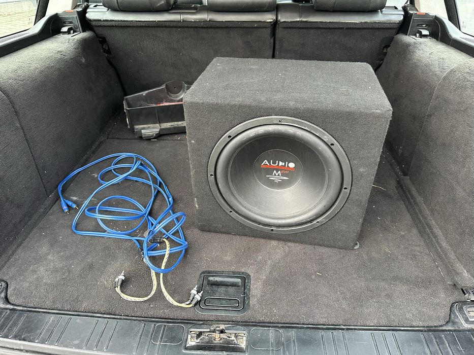 Subwoofer Audio System 500W RMS wzmacnaicz crunch skrzynia tuba sub