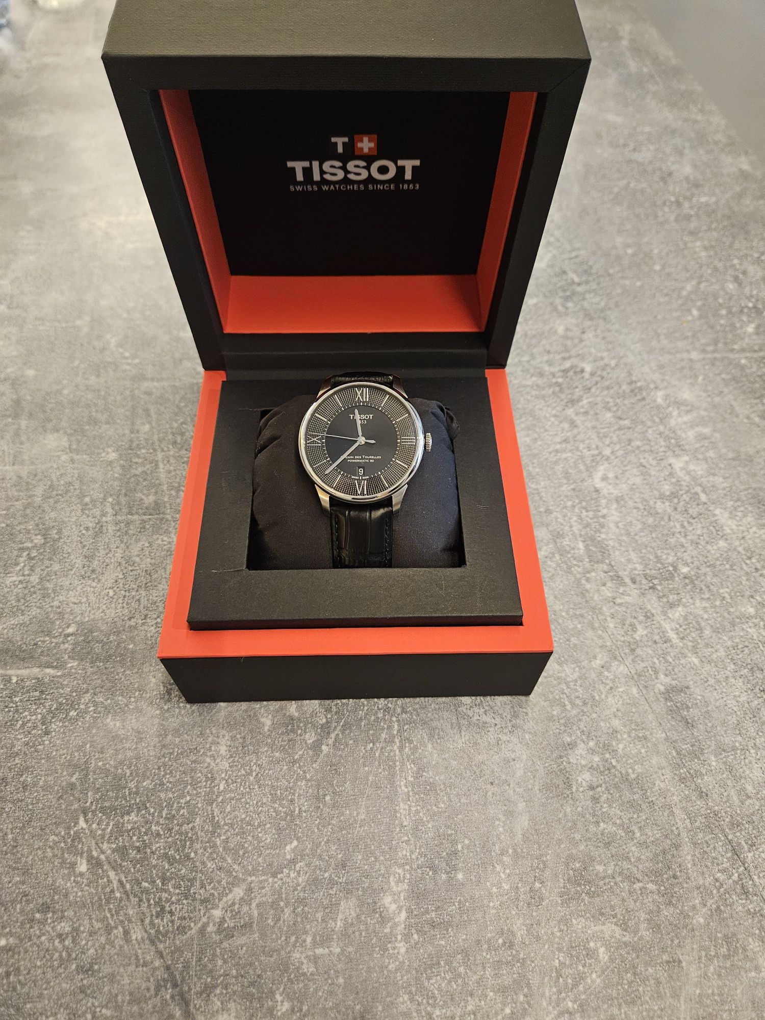 Tissot Chemin Des Tourelles Powermatic 80 w idealnym stanie